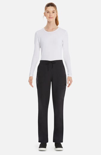 Women's 4-Pocket Drawstring Cargo Scrub Pant Women's 4-Pocket Drawstring Cargo Scrub Pant