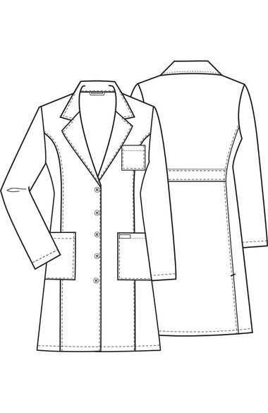 Women's Consultation 37" Lab Coat, , large