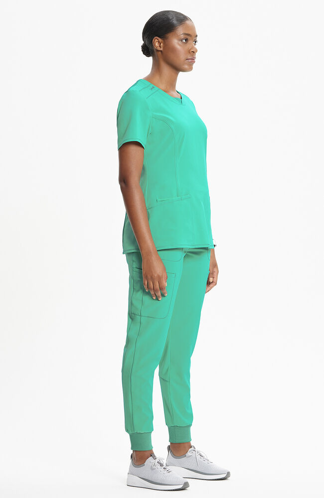 Round hotsell neck scrubs