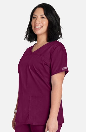 Women's 3-Pocket V-Neck Scrub Top Women's 3-Pocket V-Neck Scrub Top