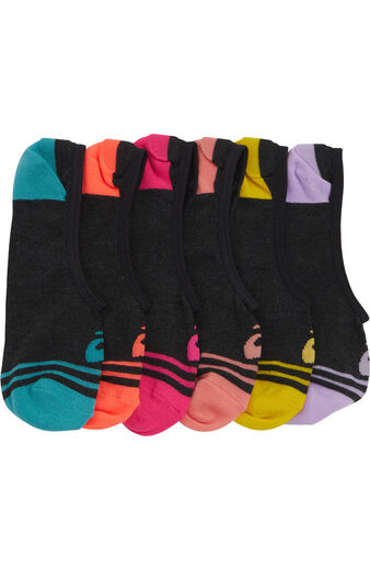 Clearance Women's 6 Pack Invasion Ultra Low Socks