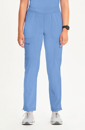 Women's Mid Rise Tapered Leg Pull-On Scrub Pant Women's Mid Rise Tapered Leg Pull-On Scrub Pant