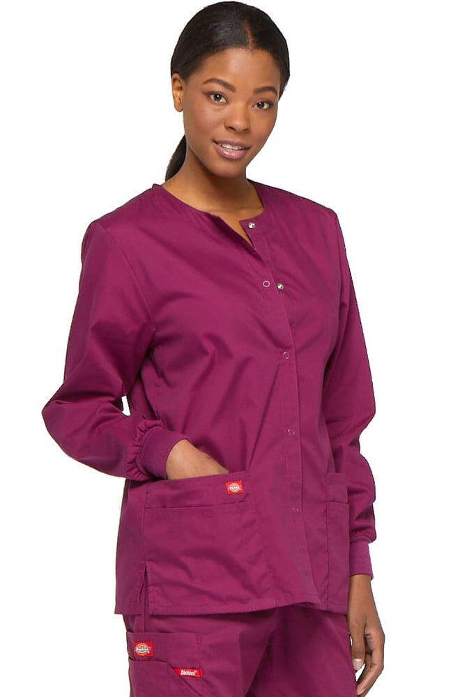 Purple scrub cheap jacket