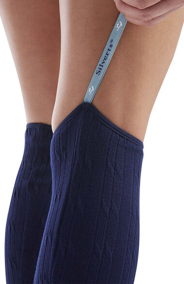 Silvert's Unisex Cable Sweaterknit Leg Warmers, , large