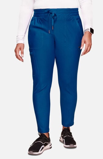 Women's Mid Rise Tapered Leg Drawstring Scrub Pant Women's Mid Rise Tapered Leg Drawstring Scrub Pant