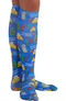 Women's Comfort Support Knee High 8-15 mmHg Chillin' Snowmies Compression Sock, , large
