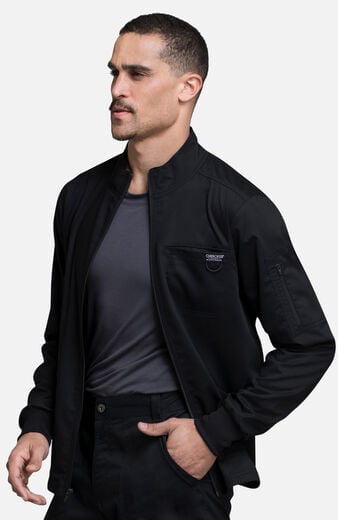 Men's Zip Front Scrub Jacket Men's Zip Front Scrub Jacket