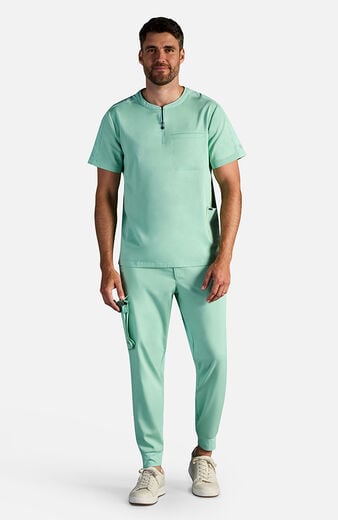 Men's Victor Quarter Zip Scrub Top Men's Victor Quarter Zip Scrub Top