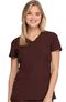 Clearance Women's Pitter-Pat V-Neck Solid Scrub Top, , large