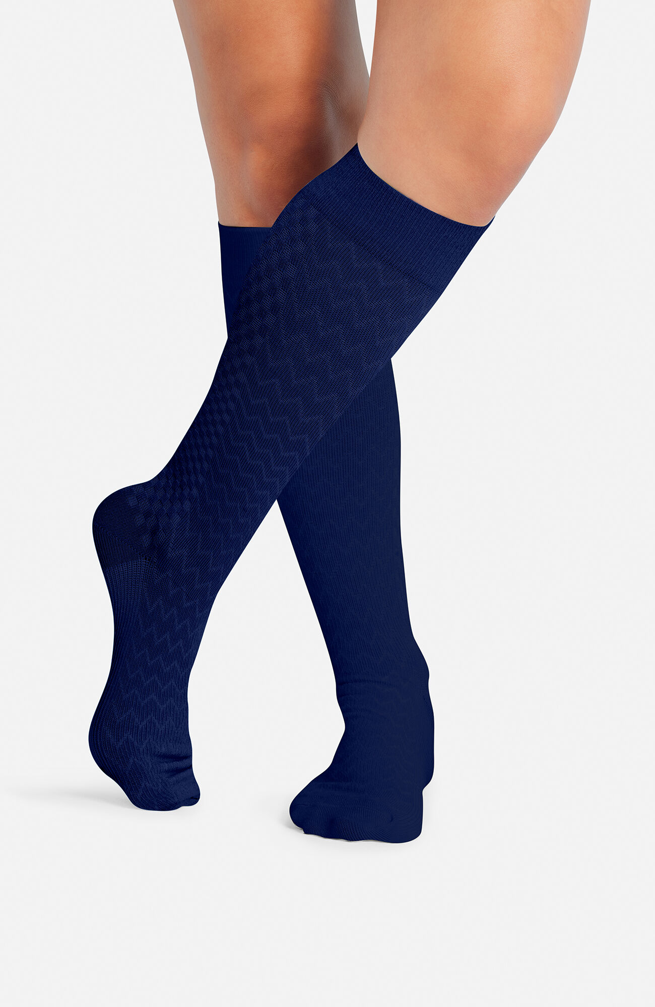 Women's Fashion 8-15 mmHg Knee High Compression Sock