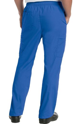 Clearance Men's Cargo Pocket with Zipper Fly Scrub Pants