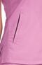 Clearance Women's Philosophy Mock Wrap Side Zipper Solid Scrub Top, , large
