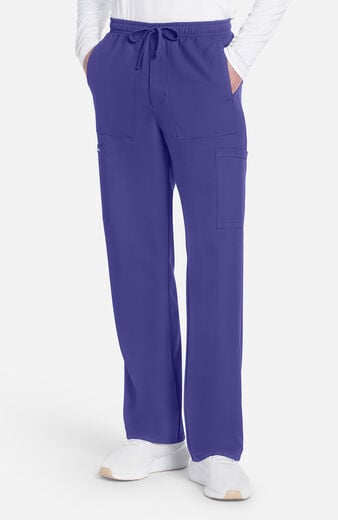Men's Zip Fly Cargo Straight Leg Scrub Pant Men's Zip Fly Cargo Straight Leg Scrub Pant