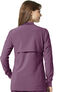 Clearance Women's Zip Front Utility Solid Scrub Jacket, , large