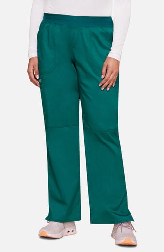 Women's Elastic Waist Cargo Pocket Scrub Pant Women's Elastic Waist Cargo Pocket Scrub Pant