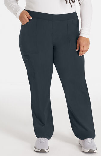 Women's Straight Leg Pull-On Scrub Pant, Women's Straight Leg Pull-On Scrub Pant