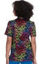 Clearance Unisex Casey Pride Peace and Happiness Print Scrub Top, , large