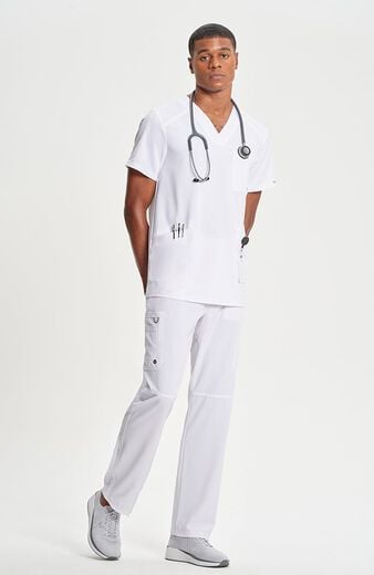 Men's Stretch V-Neck Scrub Top Men's Stretch V-Neck Scrub Top