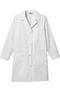 Women's Knot Button 38" Lab Coat with Tablet Pocket, , large