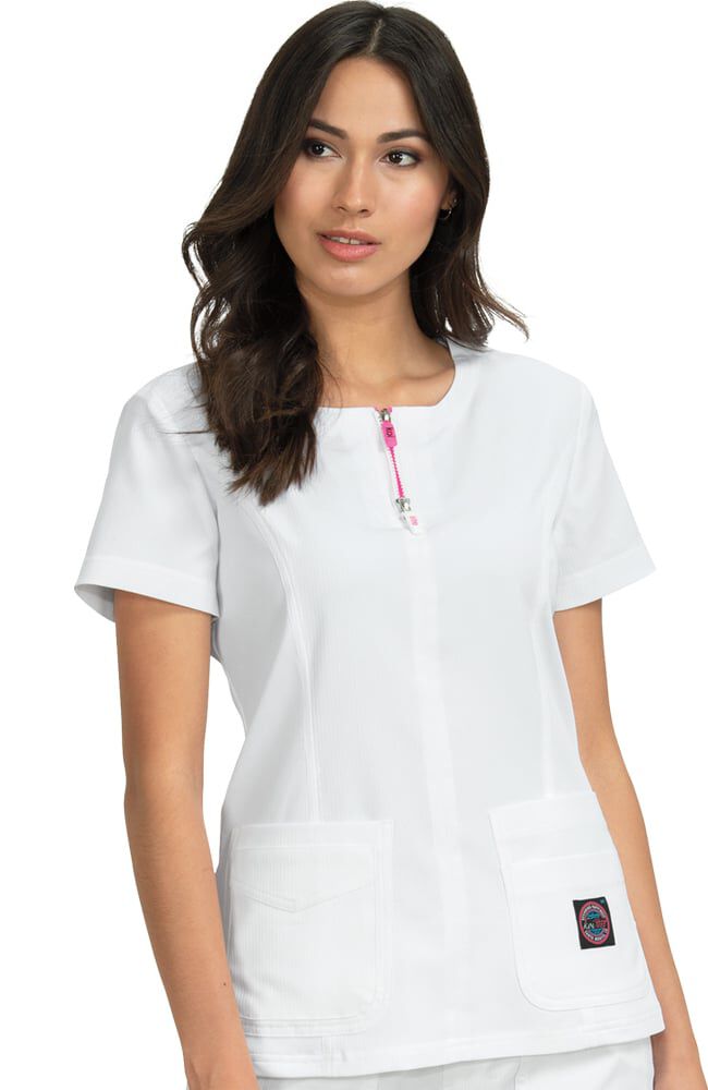 Allheart koi scrubs top