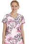 Clearance Women's Isabel Butterfly's Journey Print Scrub Top, , large