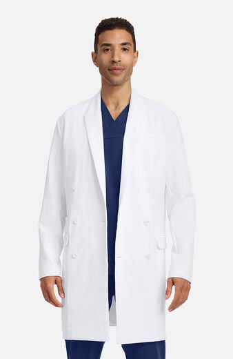 Men's Watson Double Breasted 38" Lab Coat Men's Watson Double Breasted 38" Lab Coat