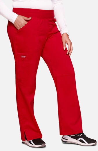 Women's Elastic Waist Cargo Pocket Scrub Pant Women's Elastic Waist Cargo Pocket Scrub Pant