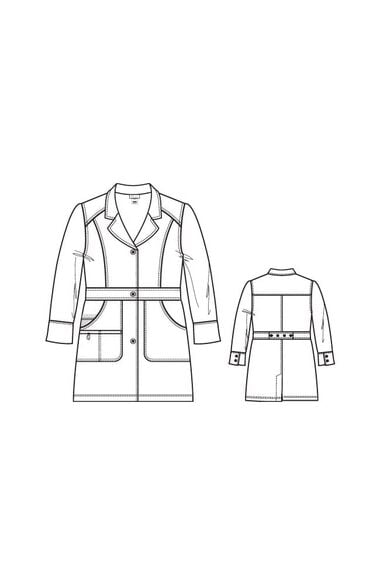 Women's Ermance 32" Lab Coat, , large