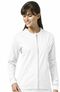 Clearance Women's Ruth Snap Front Sporty Solid Scrub Jacket, , large