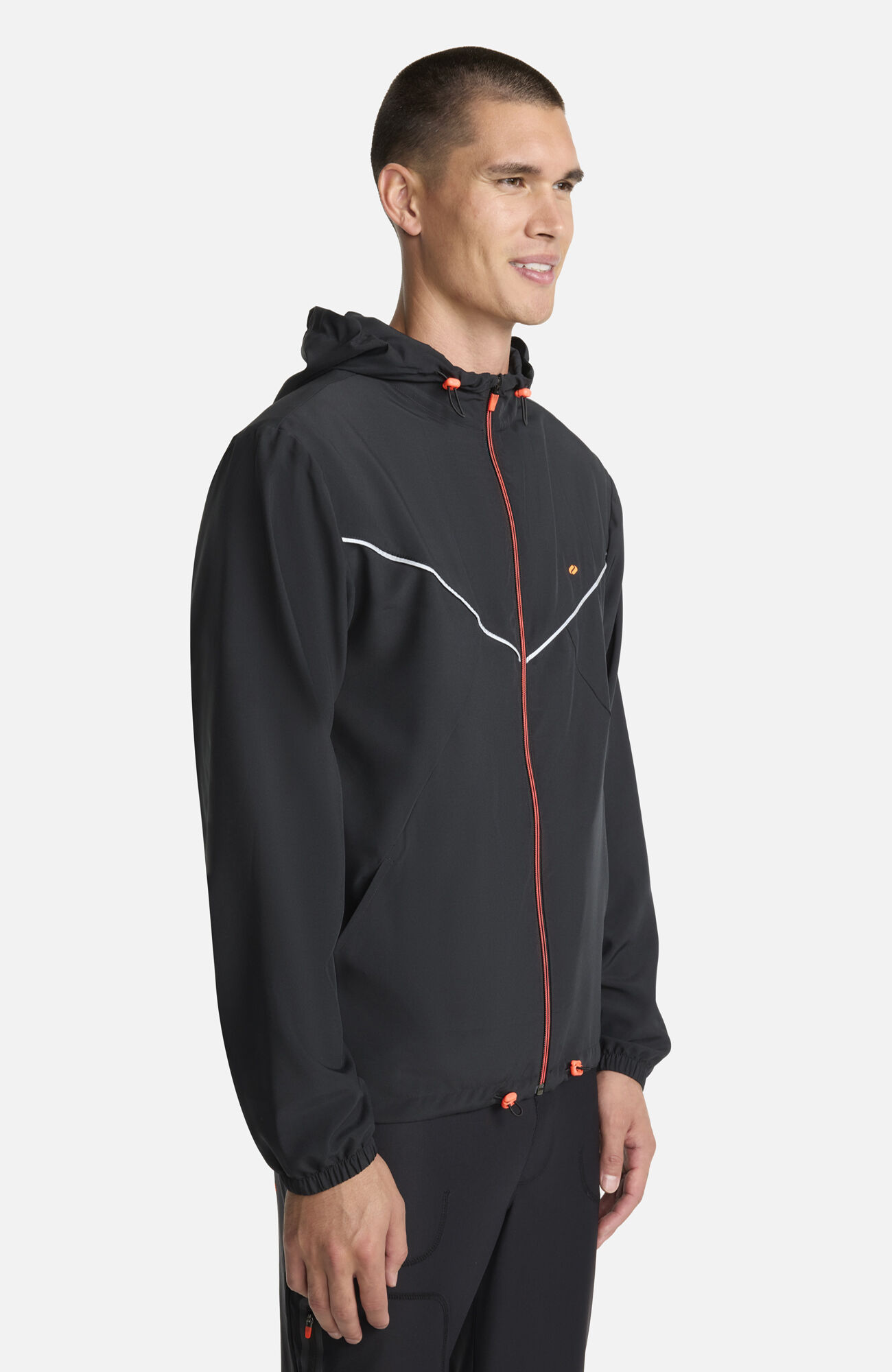 Men's Packable Hooded Jacket, , large