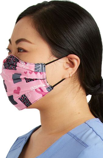 Women's Reversible Wild For A Cure & Hope Print Face Mask