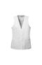 Women's Button-Front Vest Solid Scrub Vest, , large