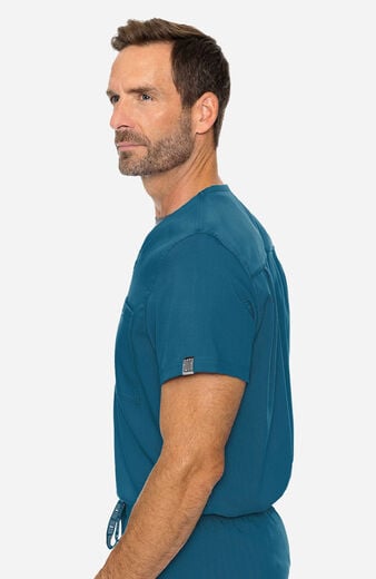 Men's Cadence V-Neck Solid Scrub Top Men's Cadence V-Neck Solid Scrub Top