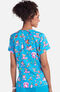 Women's Leslie Critters Under The Sea Print Scrub Top, , large