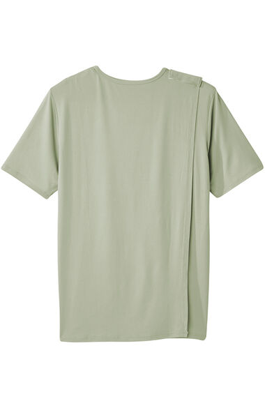 Men's Open Back Active Basic T-Shirt, , large