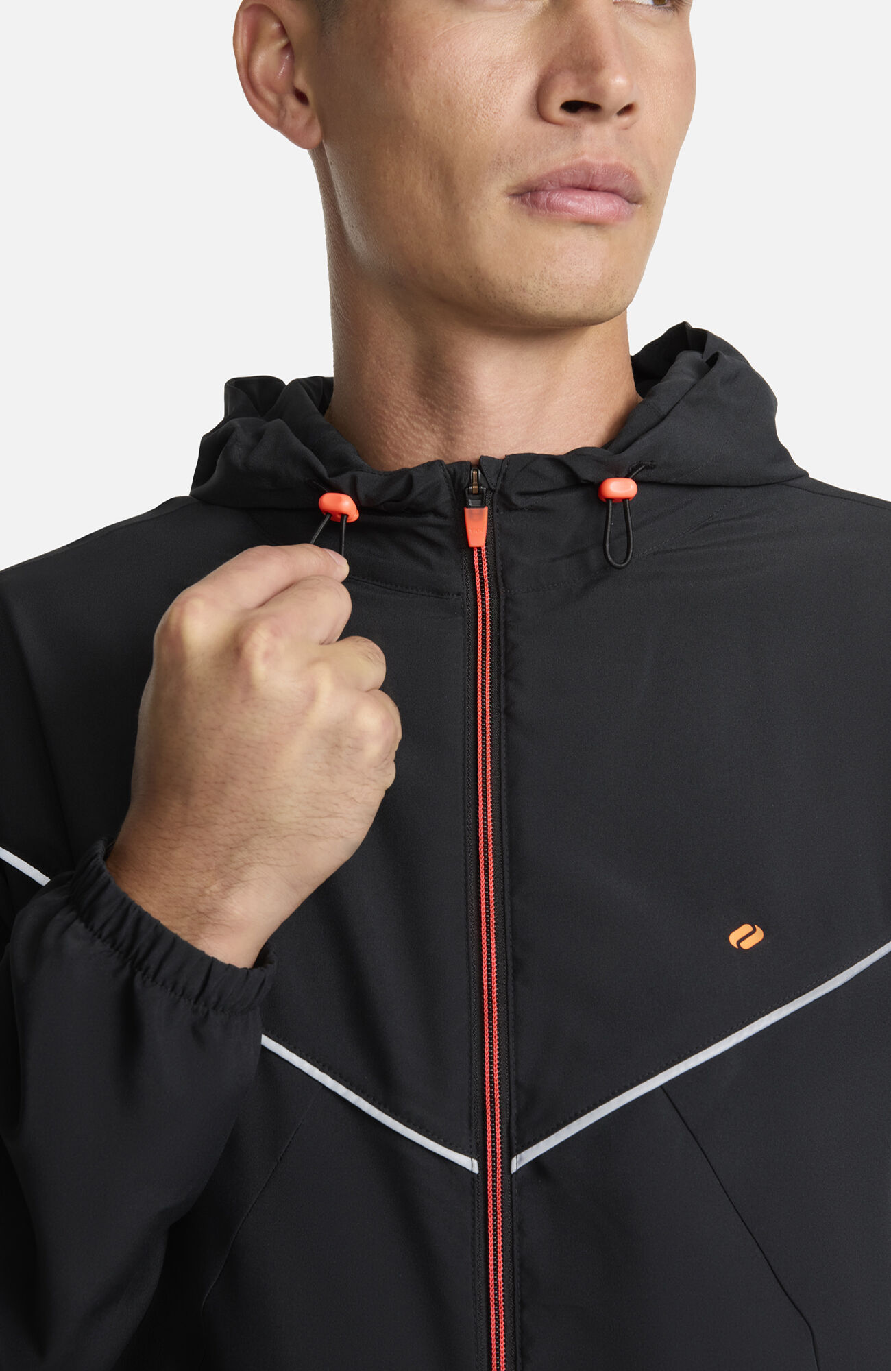 Men's Packable Hooded Jacket, , large