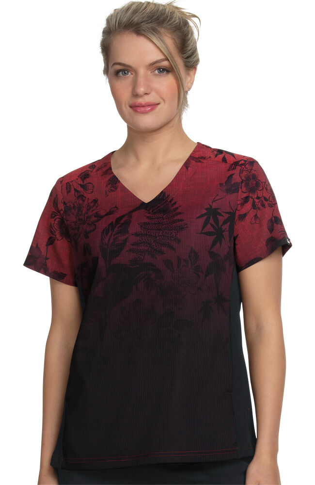Koi ombre on sale scrub top
