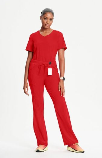 Women's Rib Knit Drawstring Waist Scrub Pant Women's Rib Knit Drawstring Waist Scrub Pant