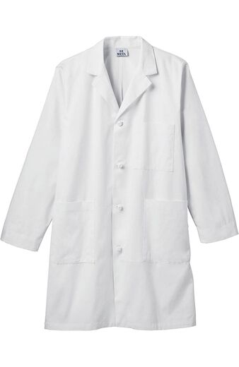Men's Knot Button 40" Lab Coat with Tablet Pocket