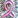 Crystal Awareness Stethoscope Charm, PKB Pink Ribbon