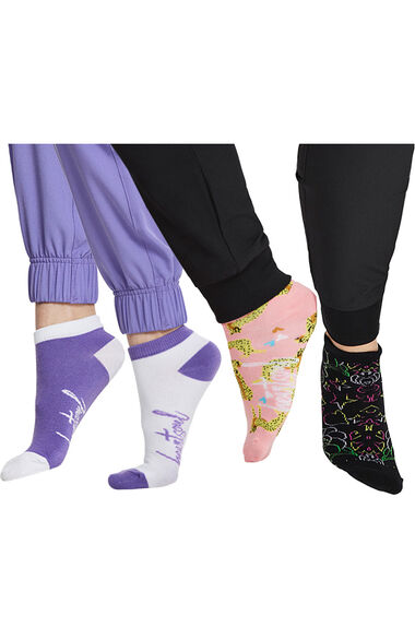 Women's 5 Pair No Show Socks, , large