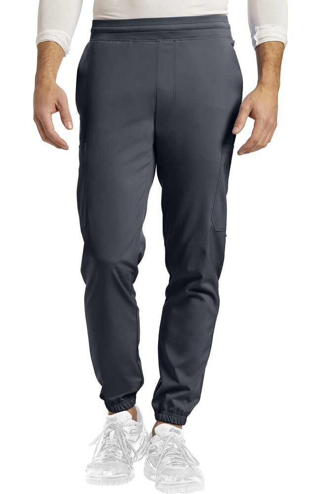 White cross top fit jogger