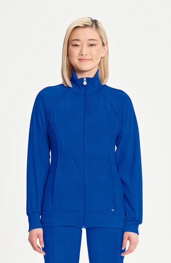 Women's Zip Front Warm Up Scrub Jacket Women's Zip Front Warm Up Scrub Jacket