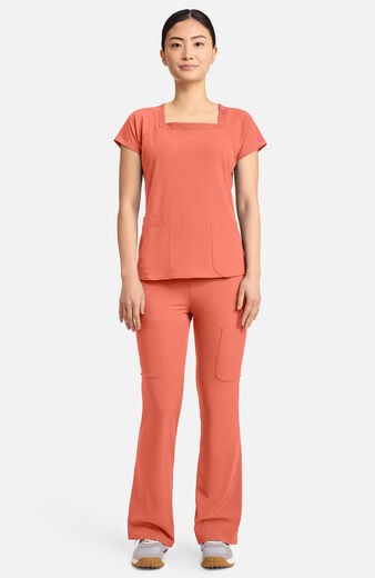 Women's Square Neck Scrub Top Women's Square Neck Scrub Top