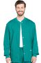 Men's Snap Front Warm-Up Solid Scrub Jacket, , large