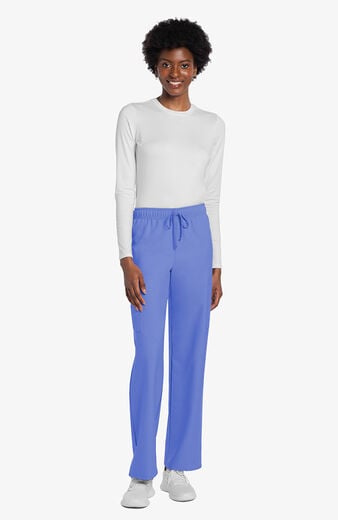 Unisex 3-Pocket Drawstring Straight Leg Scrub Pant Unisex 3-Pocket Drawstring Straight Leg Scrub Pant