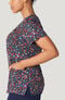 Women's V-Neck Speck Tacular Print Scrub Top, , large