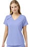 Women's Angled Solid Scrub Top, , large