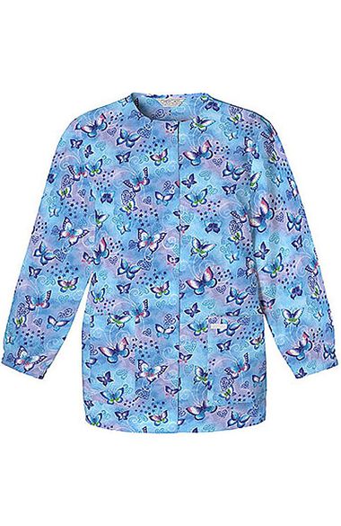 Clearance Women's Crew Neck Fly by Night Print Jacket, , large