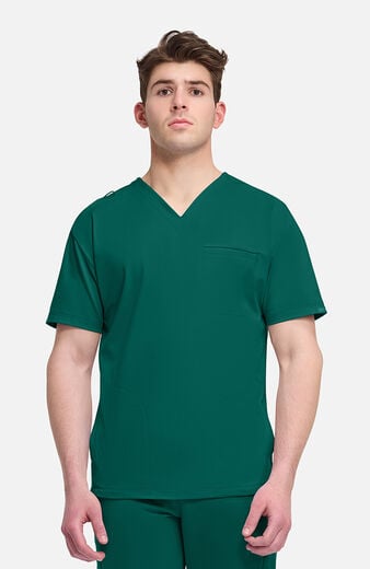 Men's 3-Pocket Relaxed V-Neck Scrub Top Men's 3-Pocket Relaxed V-Neck Scrub Top